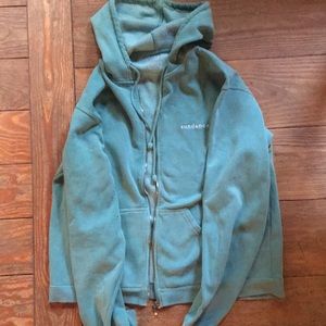 Women’s Sundance hoodie large 100% cotton Blue